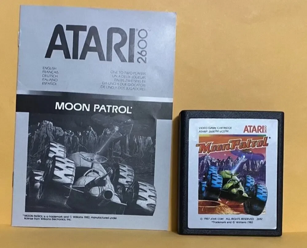Moon Patrol (Atari 2600, 1983)